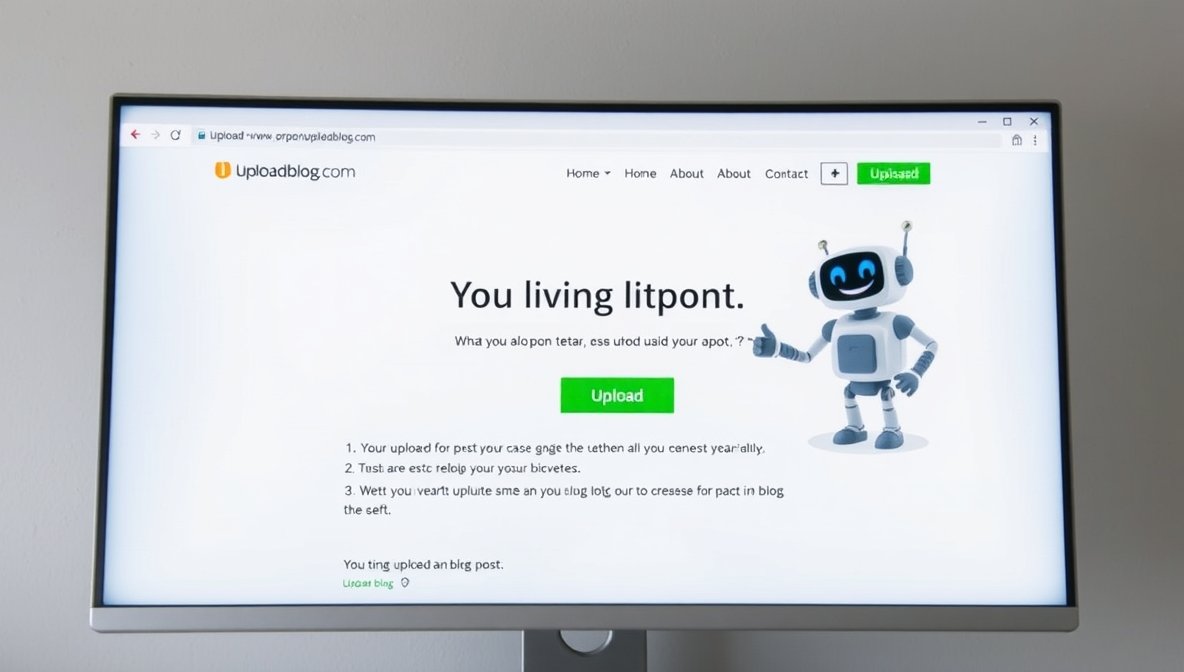 how to upload blog on website by uploadblog. com