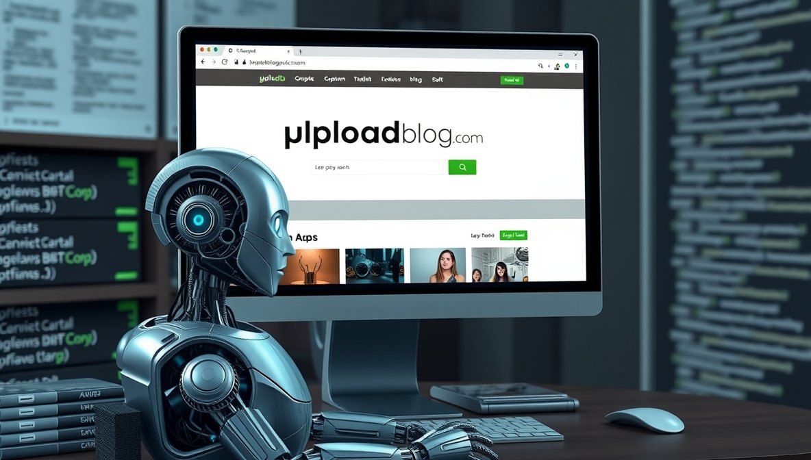 uploadblog.com homepage