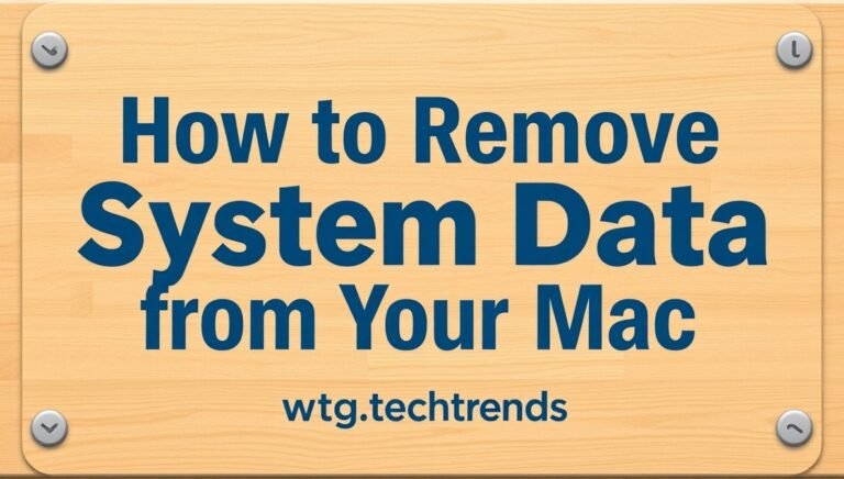 how to remove system data from your mac wtgtechtrends