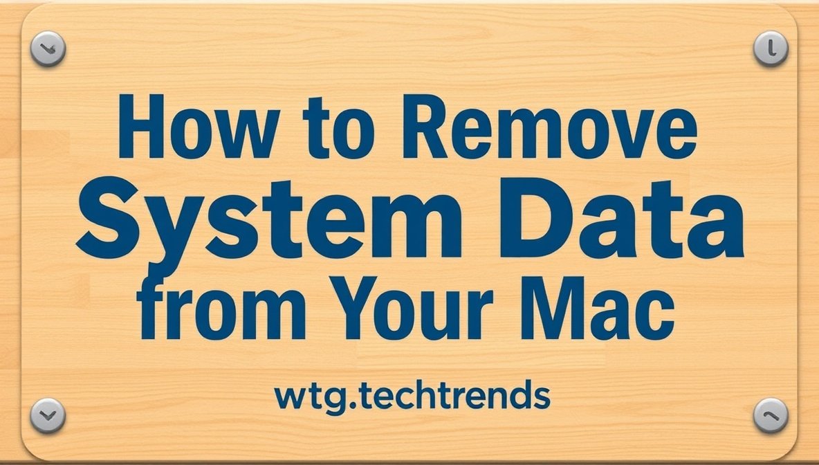 how to remove system data from your mac wtgtechtrends