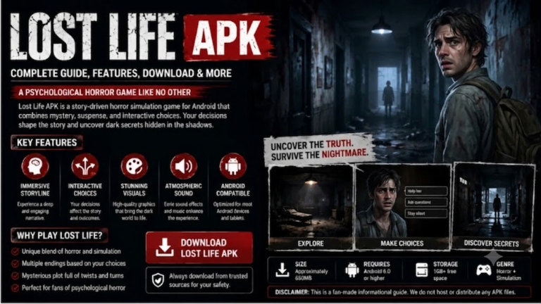 Lost Life APK Download Features, Gameplay, Safety & Complete Guide 2026