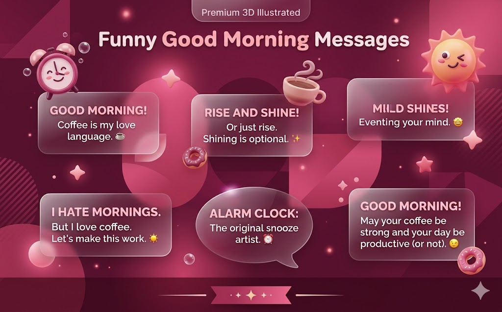Funny Good Morning Messages