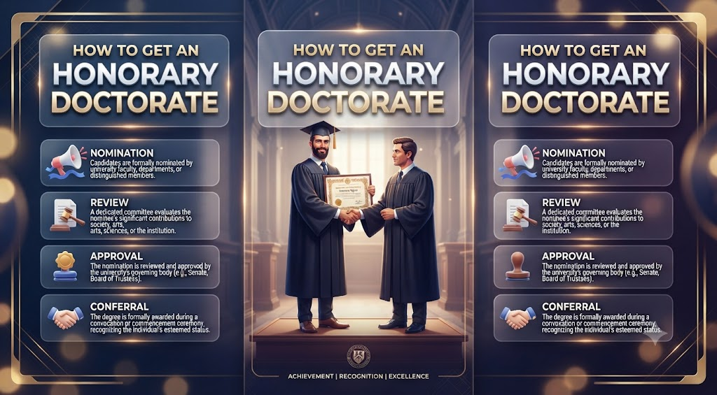 How To Get An Honorary Doctorate