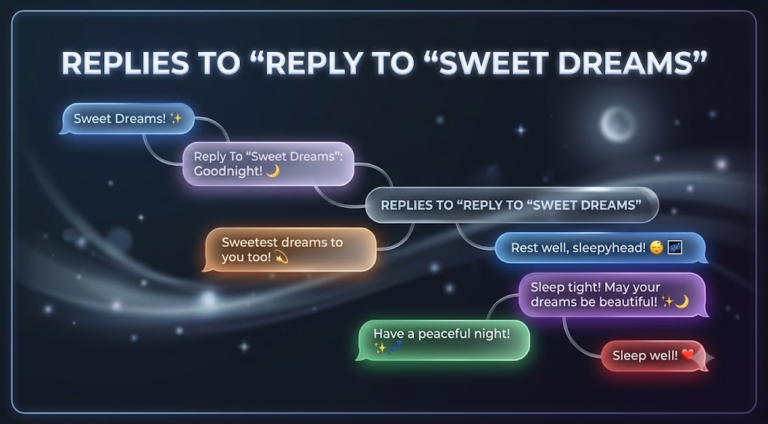 Reply To “Sweet Dreams”